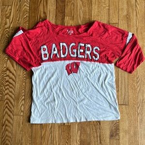 WI Badgers Baseball T